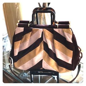 Bally Retro Suede Bag